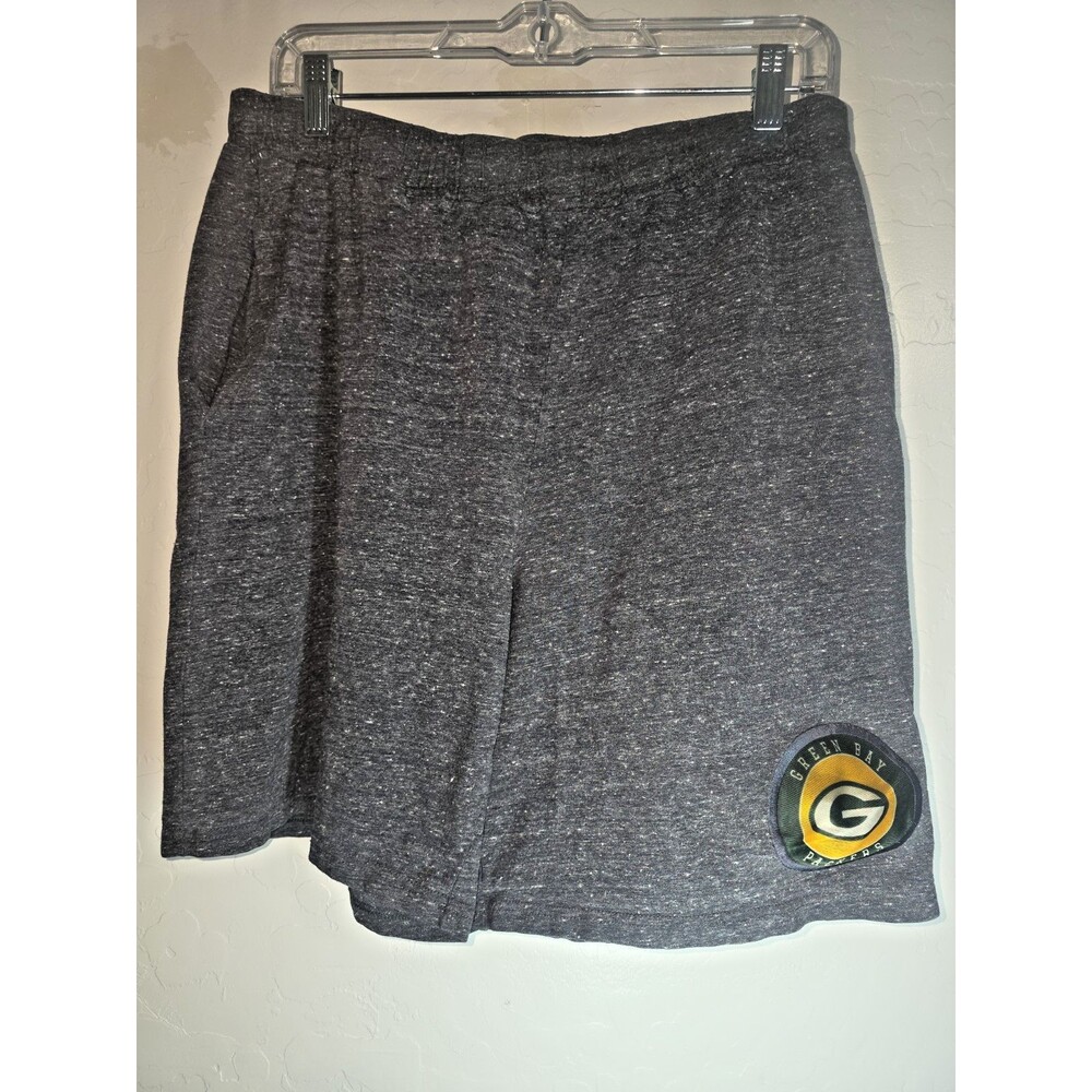 Green Bay Packers Concepts Sport Pitch Knit Medium Shorts - Charcoal